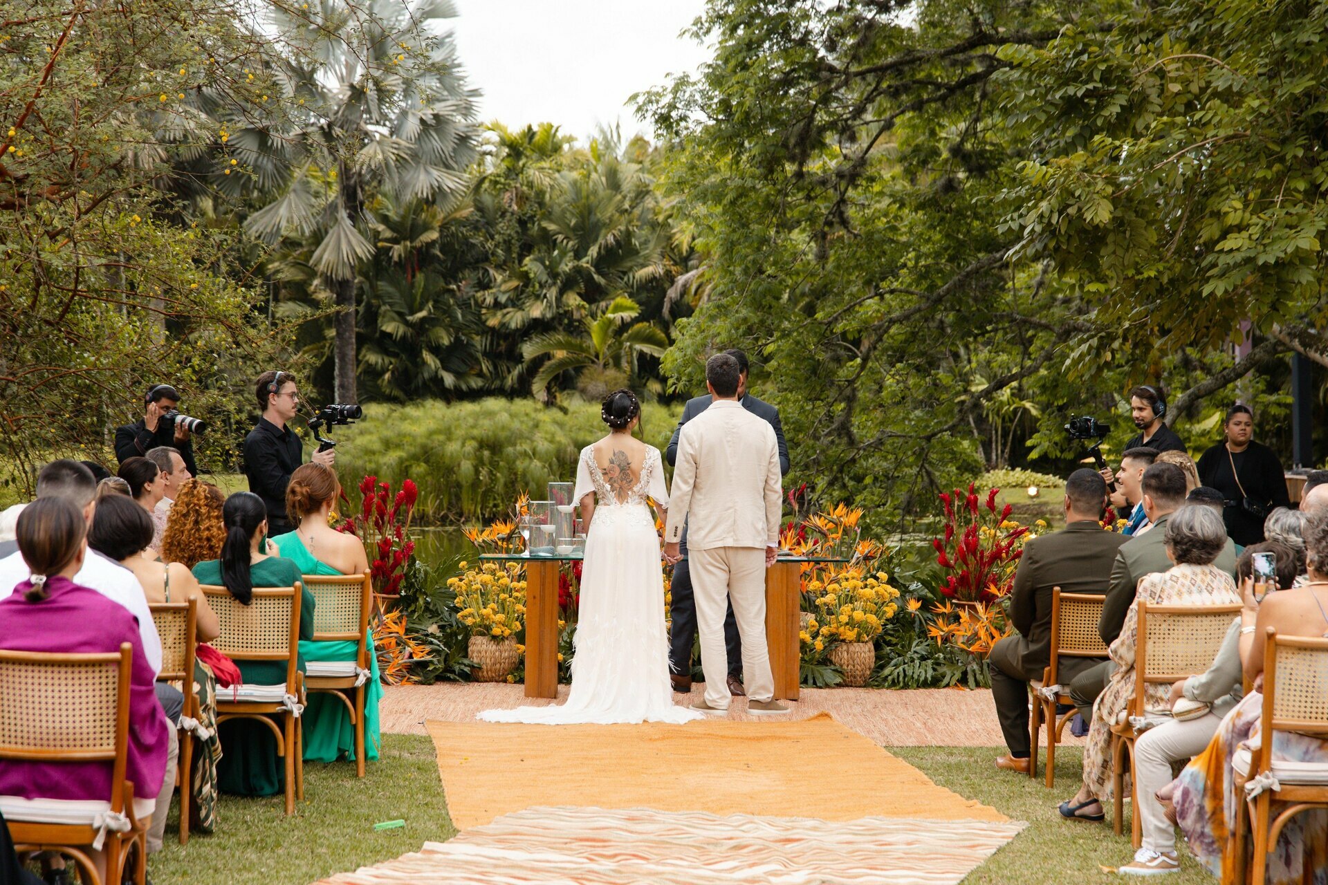 Casamento no Lago Buriti - Rio de Janeiro: a união de Taiane e Philipe